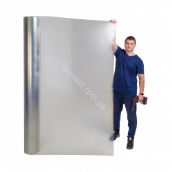 Прозрачный плоский шифер в рулонах (бесцветный) ИталПласт